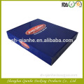 2015 blue Corrugated Paper Box with plastic handle